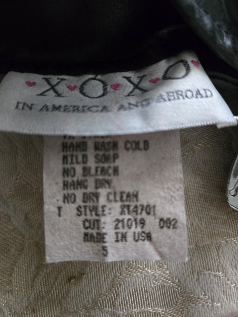 XOXO Black Faux Leather Mini Skirt - Picture 3 of 3